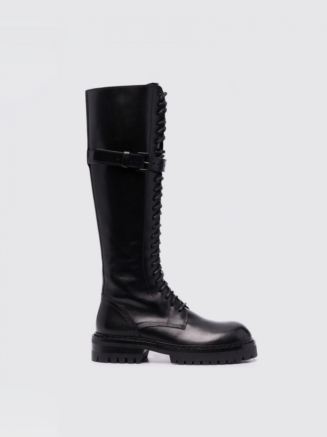 Ann Demeulemeester Flat Ankle Boots ANN DEMEULEMEESTER Woman color Black