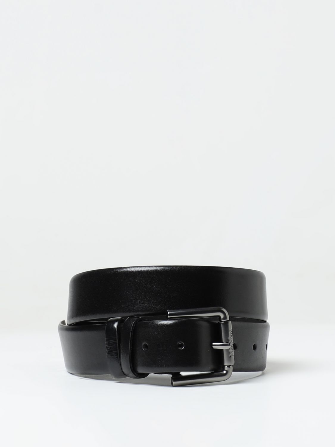 Max Mara Belt MAX MARA Woman colour Black