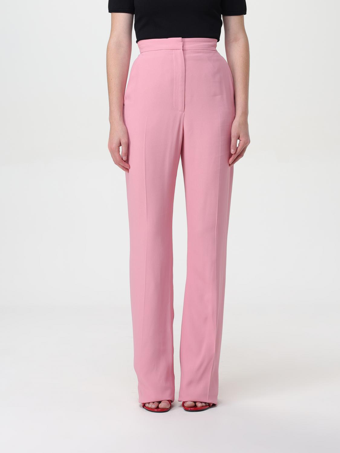 Alexander McQueen Pants ALEXANDER MCQUEEN Woman color Pink