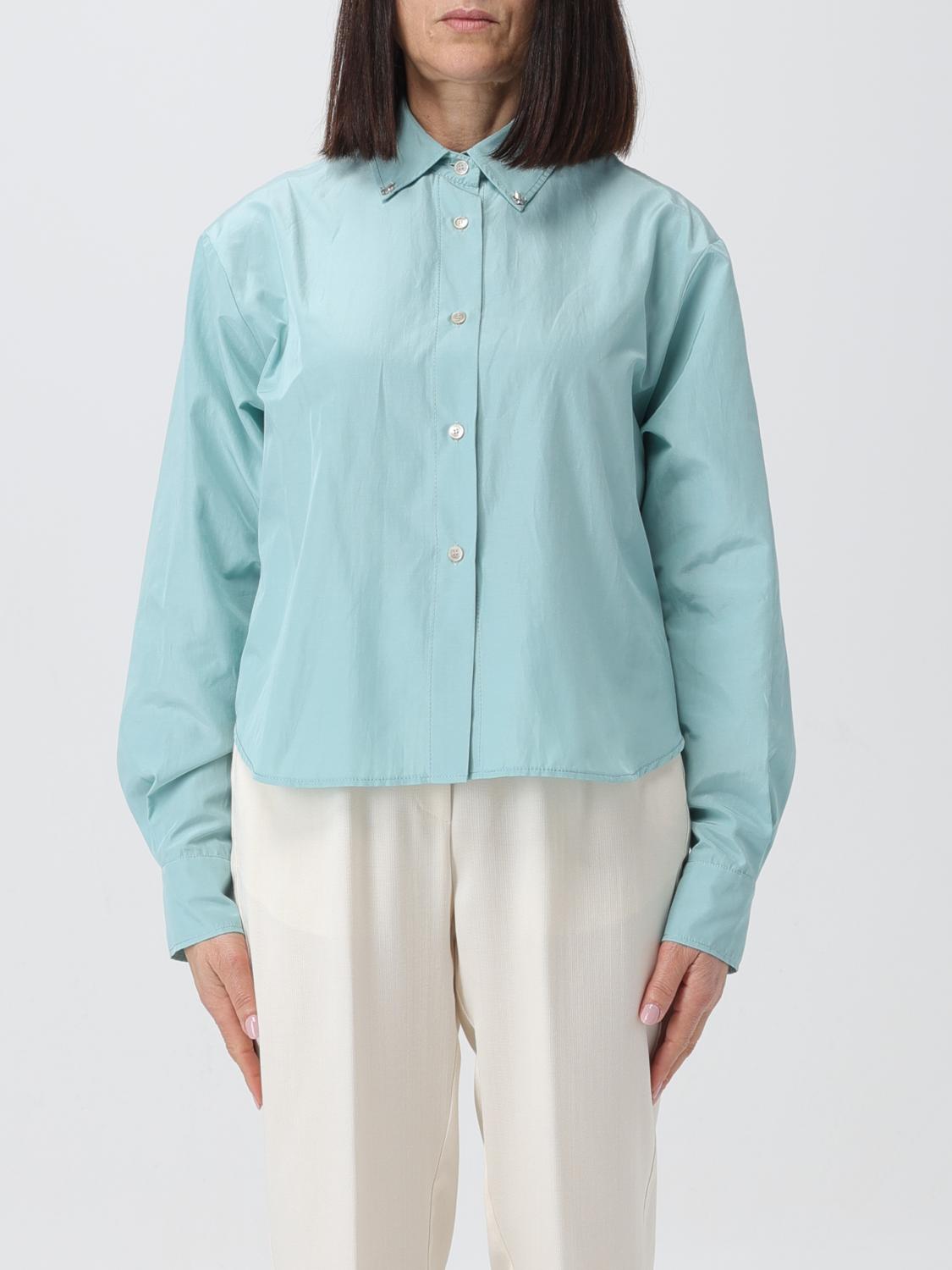 Forte Forte Shirt FORTE FORTE Woman colour Blue