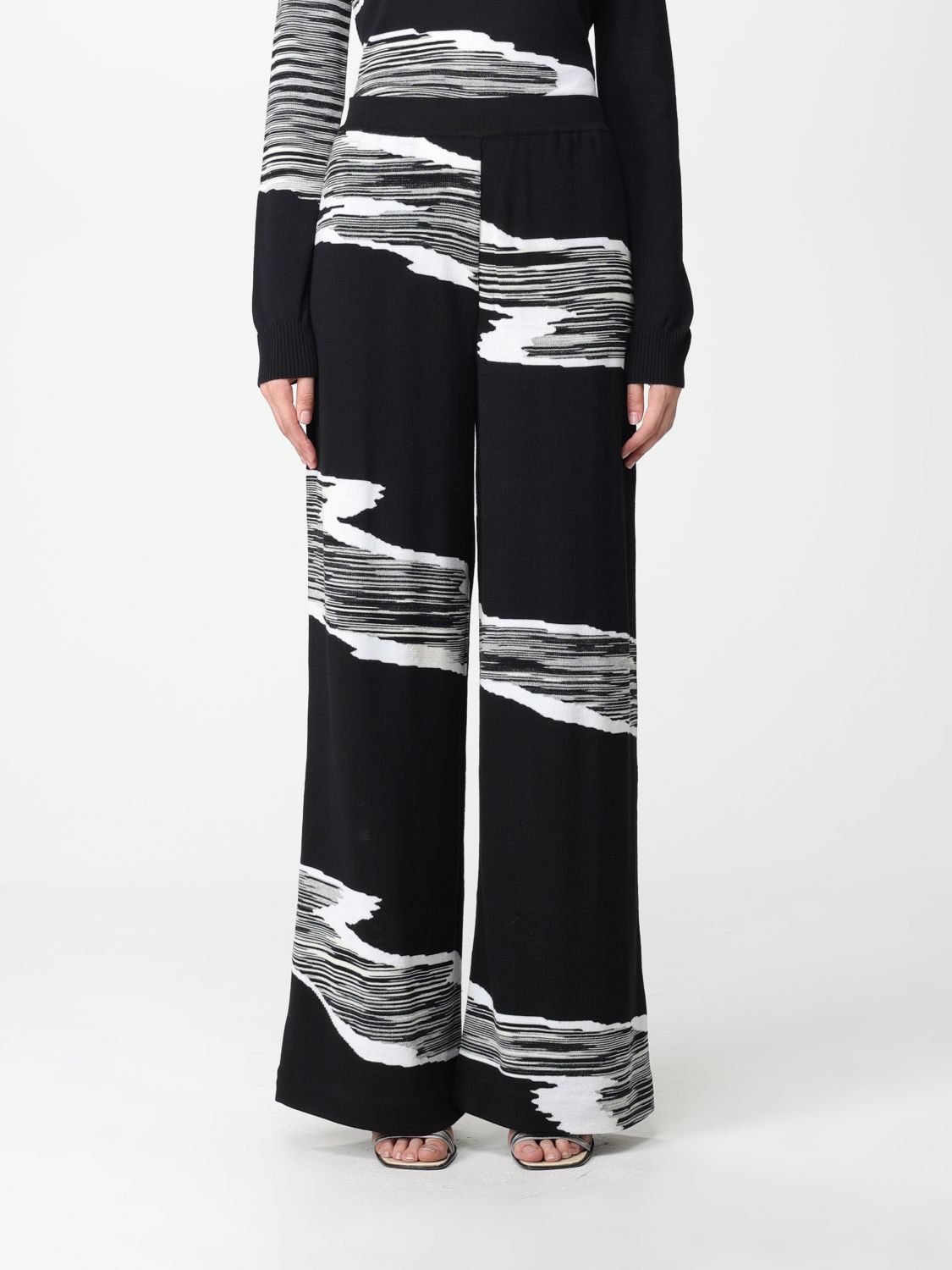 Missoni Trousers MISSONI Woman colour Black