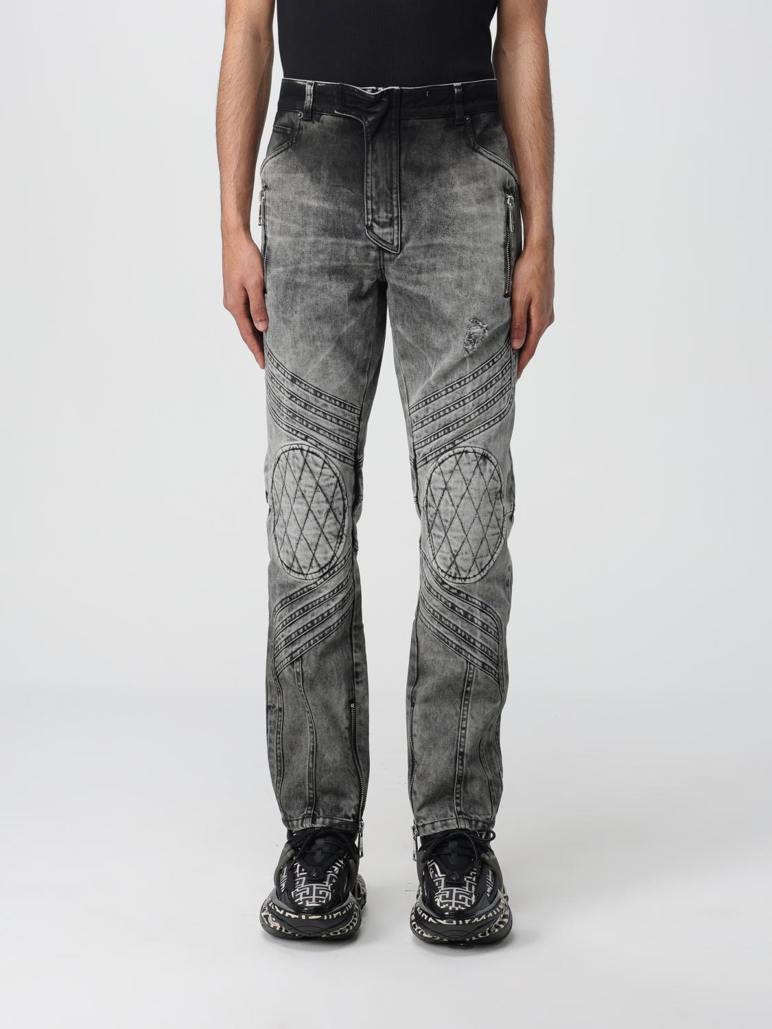 Balmain Jeans BALMAIN Men colour Grey