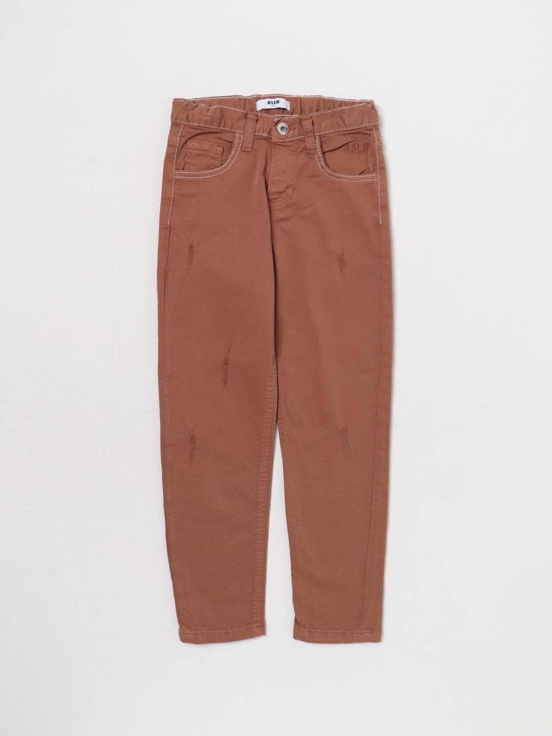 Msgm Kids Trousers MSGM KIDS Kids colour Biscuit