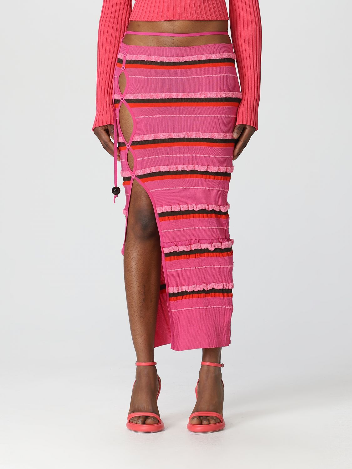 Jacquemus Skirt JACQUEMUS Woman colour Pink