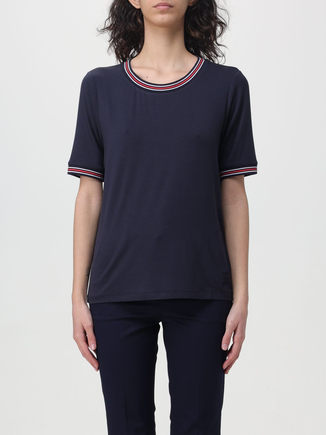 Fay T-Shirt FAY Woman colour Blue