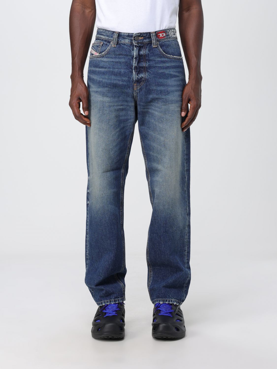 Diesel Trousers DIESEL Men colour Denim