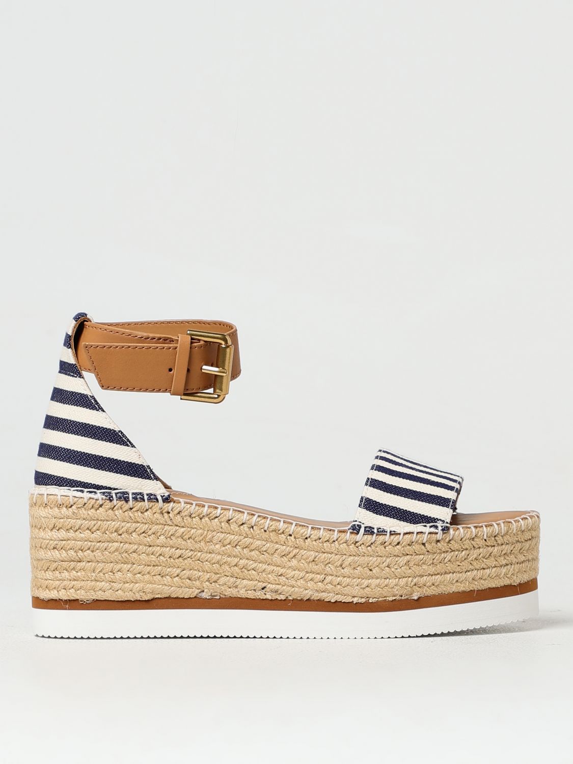 See By Chloé Wedge Shoes SEE BY CHLOÉ Woman color Blue