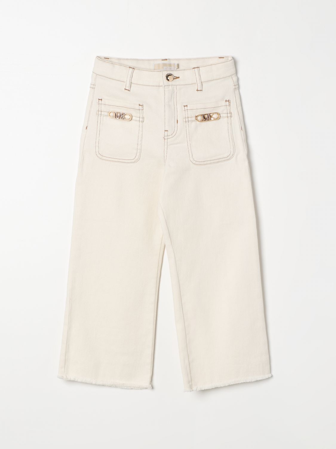 Michael Kors Trousers MICHAEL KORS Kids colour Cream