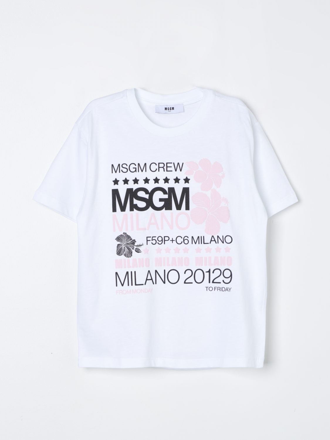 Msgm Kids T-Shirt MSGM KIDS Kids colour White