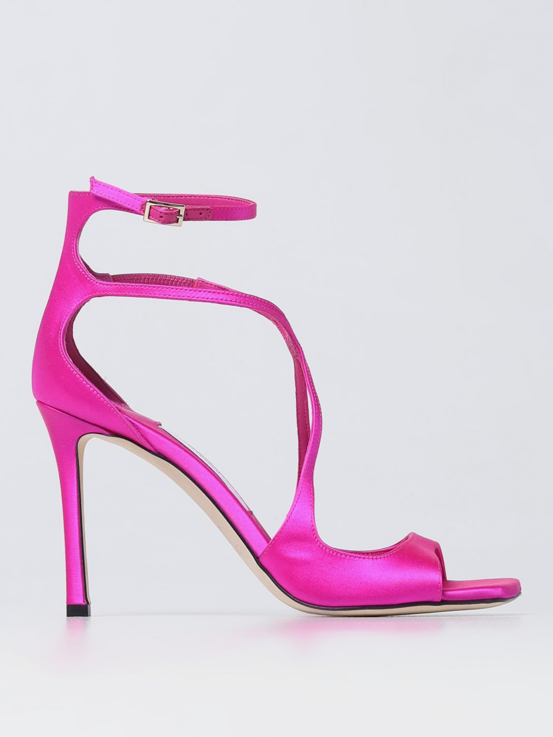 Jimmy Choo Heeled Sandals JIMMY CHOO Woman colour Fuchsia