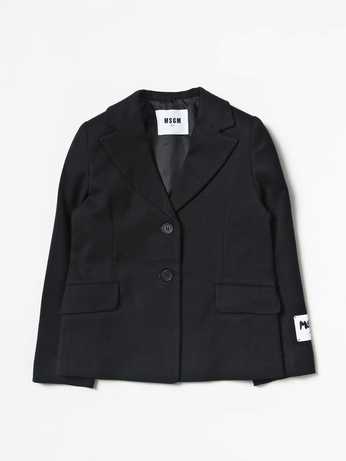 Msgm Kids Blazer MSGM KIDS Kids colour Black