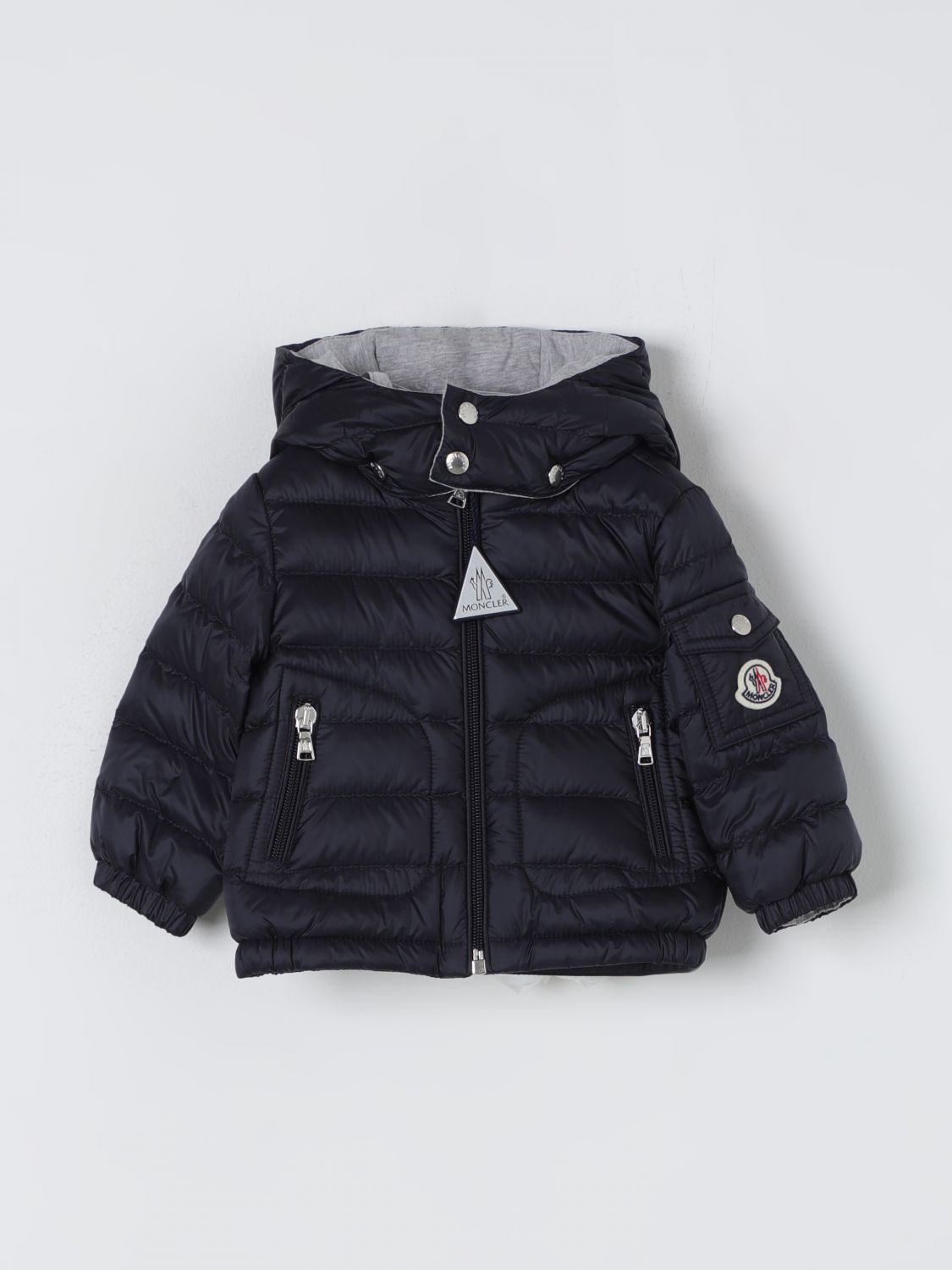 Moncler Jacket MONCLER Kids colour Blue