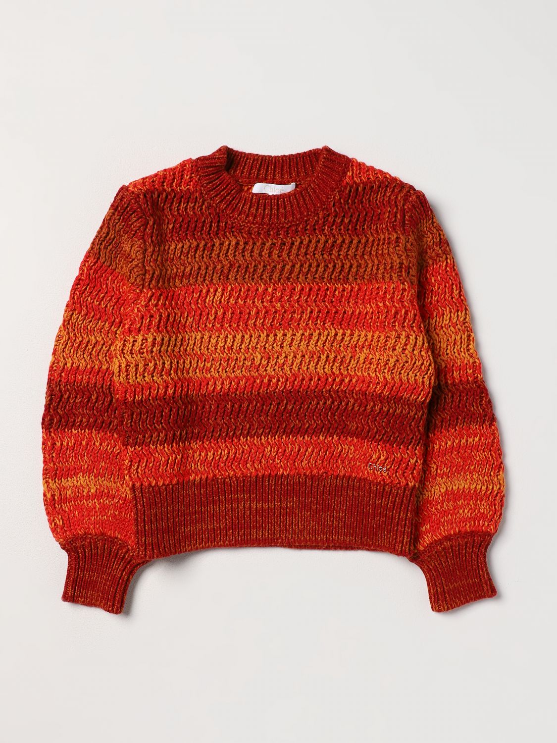 Chloé Jumper CHLOÉ Kids colour Orange