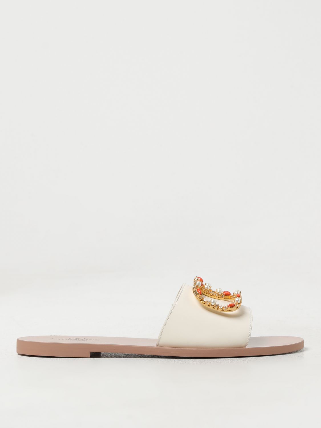 VALENTINO GARAVANI Flat Sandals VALENTINO GARAVANI Woman colour White