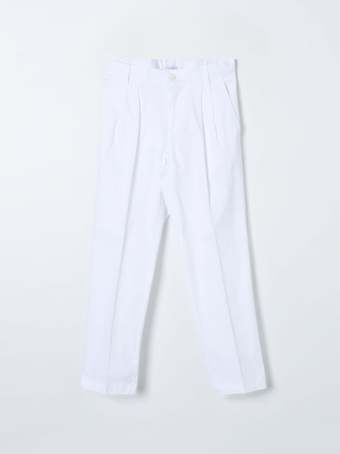 Paolo Pecora Pants PAOLO PECORA Kids color White