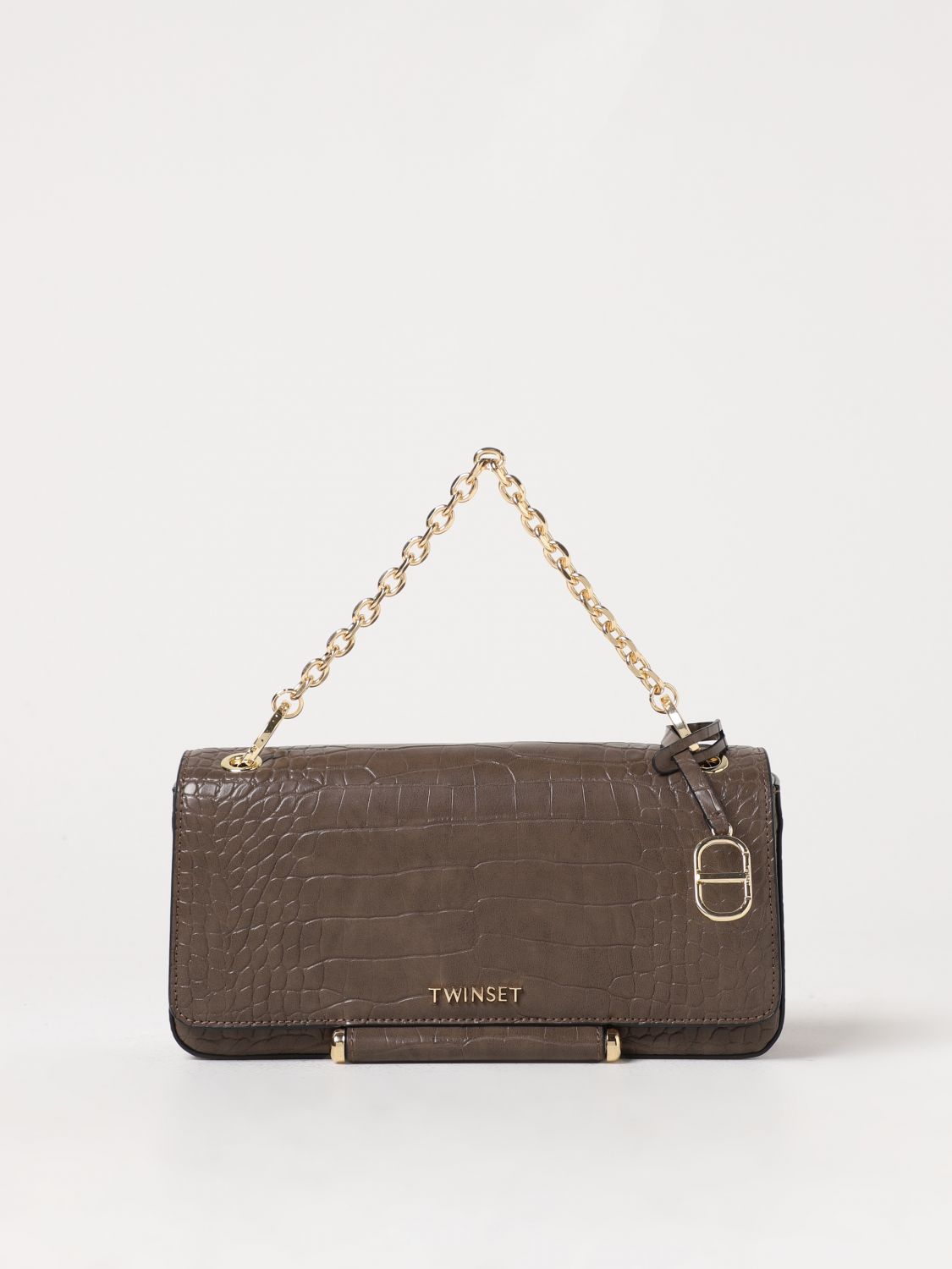 Twinset Mini Bag TWINSET Woman colour Mud