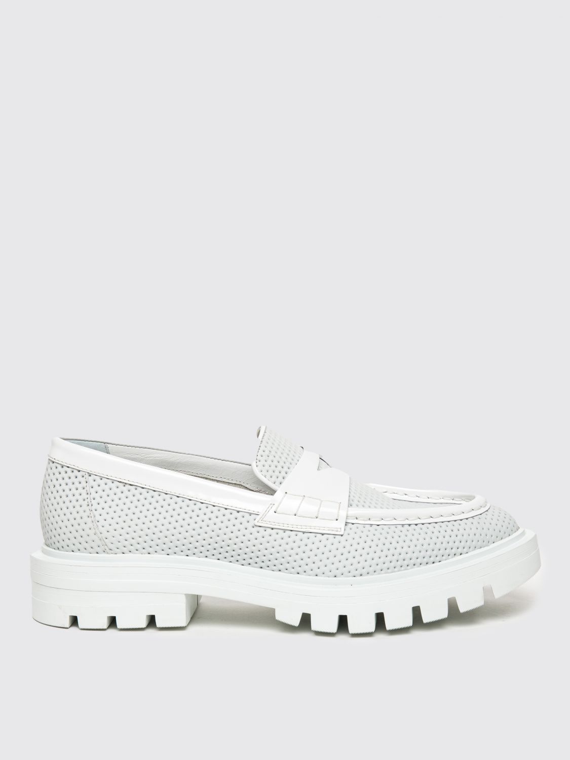 Santoni Loafers SANTONI Woman colour White