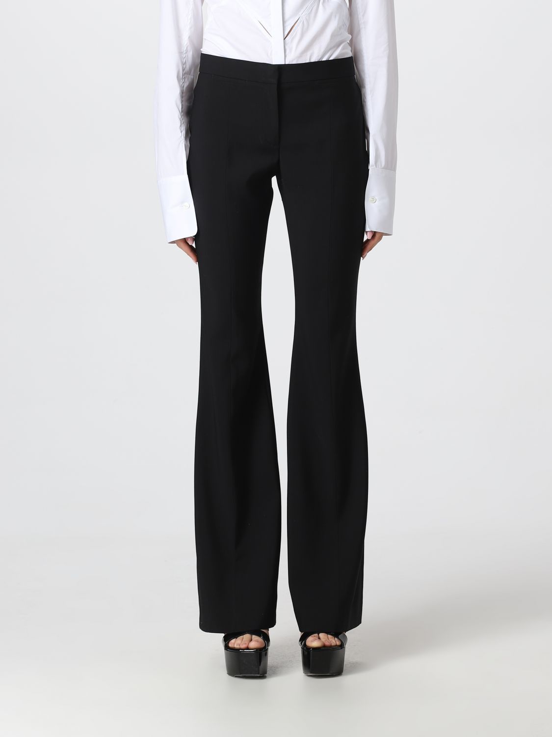 Alexander McQueen Trousers ALEXANDER MCQUEEN Woman colour Black