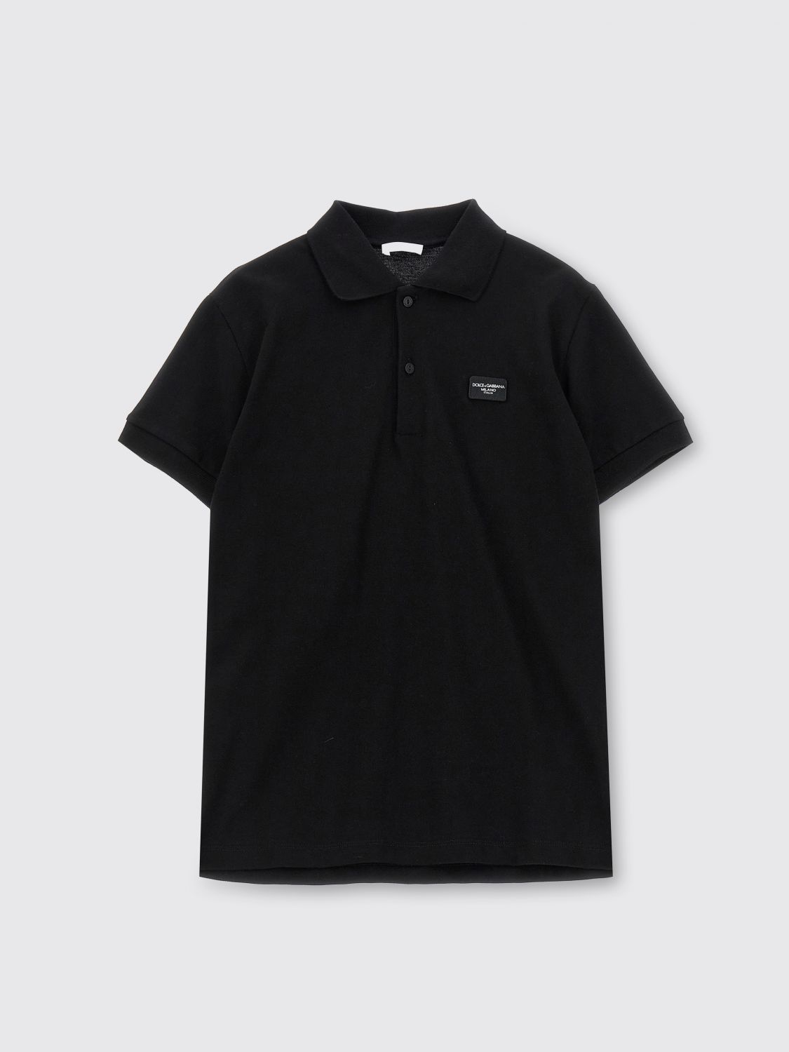 Dolce & Gabbana Polo Shirt DOLCE & GABBANA Kids colour Black