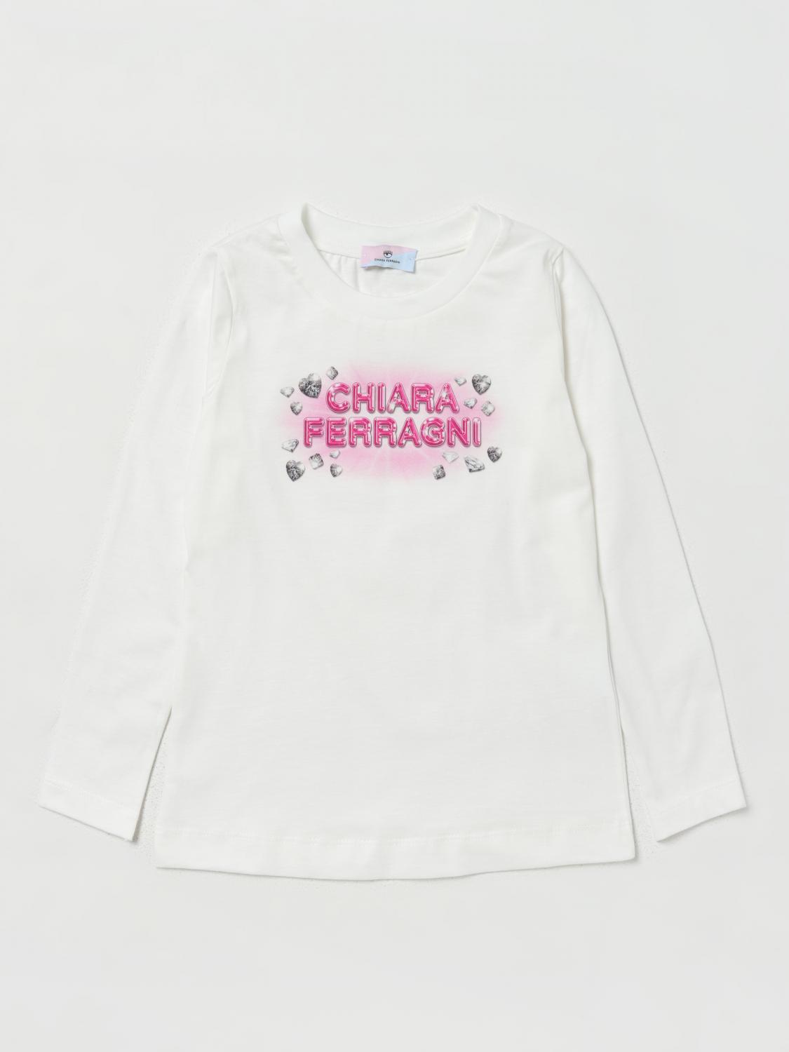 CHIARA FERRAGNI T-Shirt CHIARA FERRAGNI Kids colour Yellow Cream