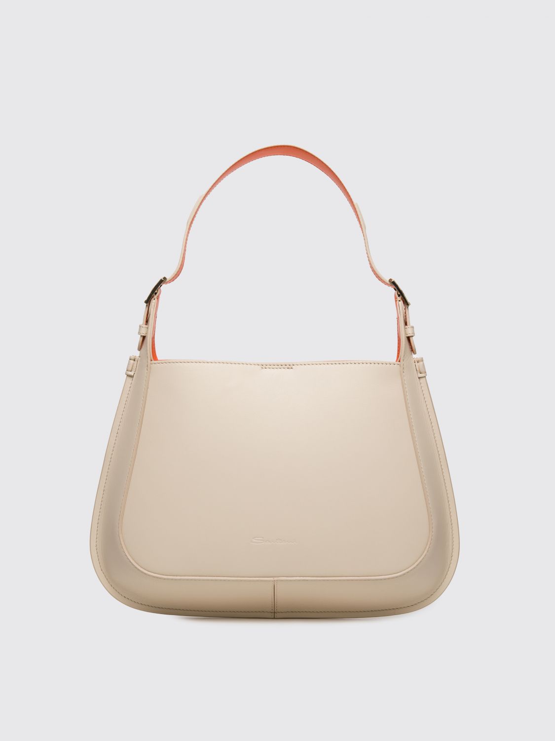 Santoni Shoulder Bag SANTONI Woman colour Natural