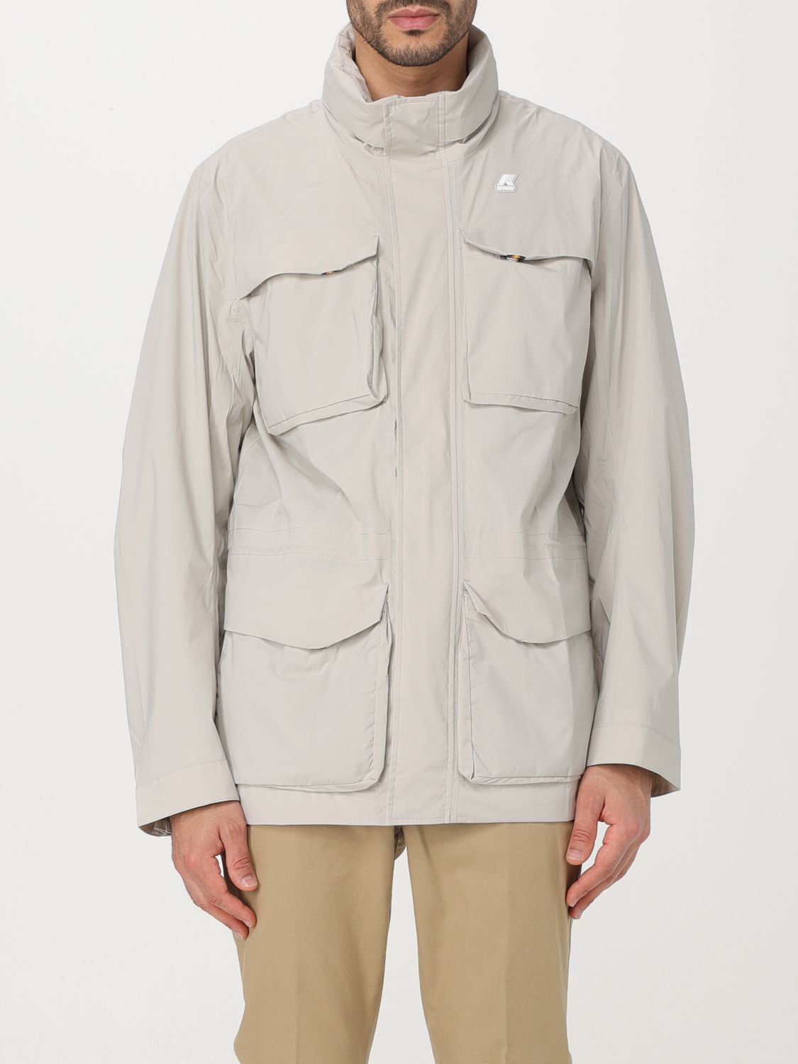 K-Way Jacket K-WAY Men colour Beige