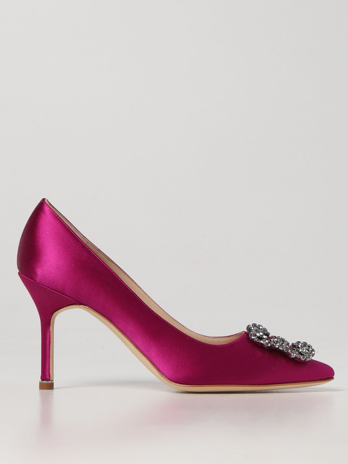 Manolo Blahnik Court Shoes MANOLO BLAHNIK Woman colour Fuchsia