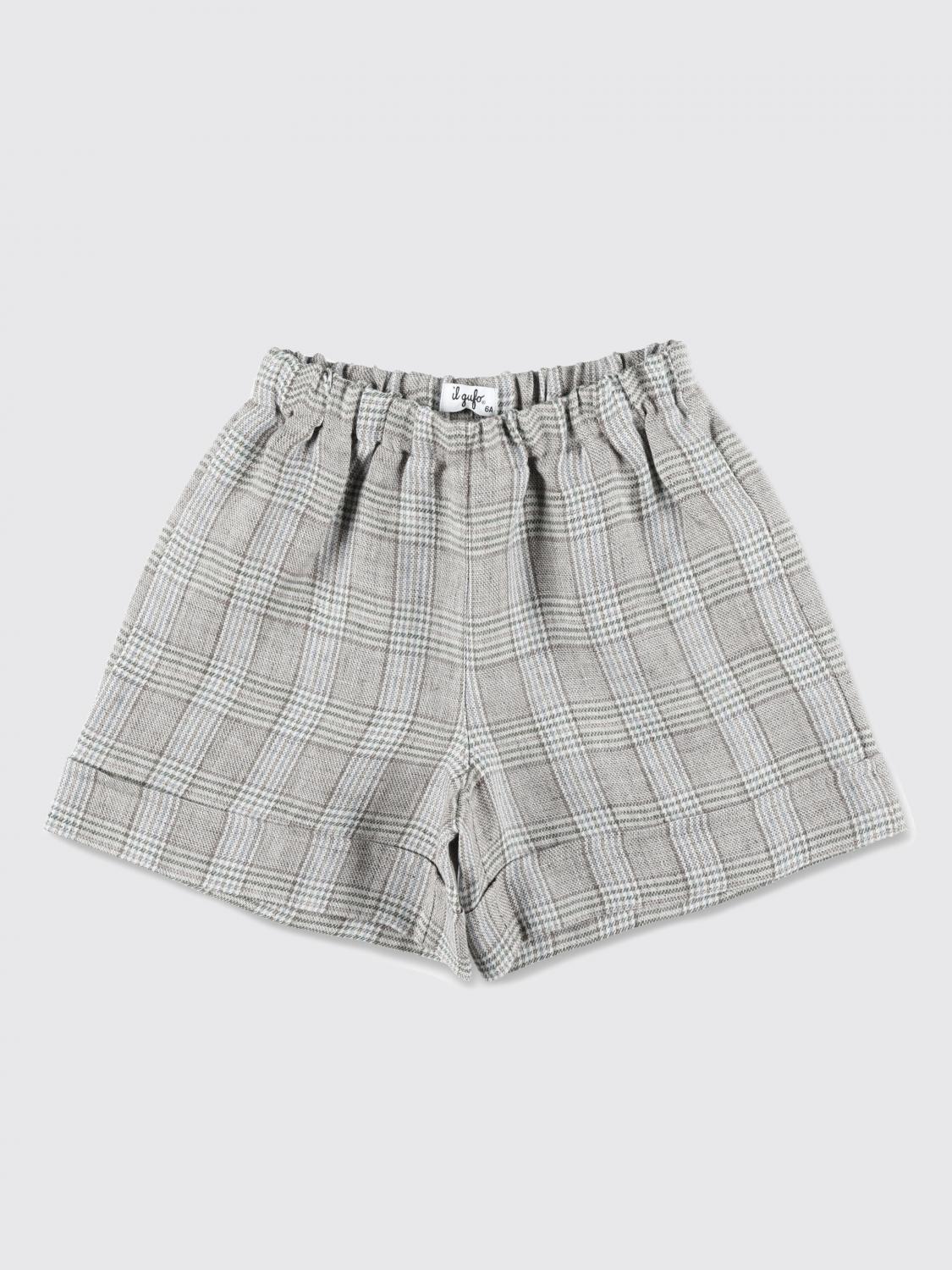 Il Gufo Short IL GUFO Kids color Grey