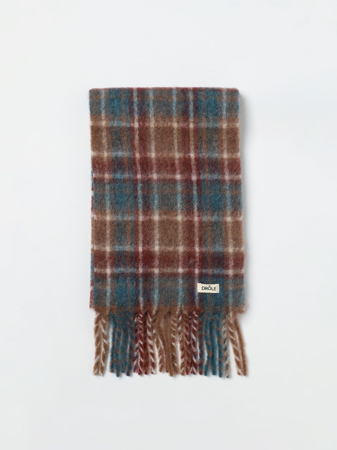 Drôle de Monsieur Scarf DROLE DE MONSIEUR Men colour Brown