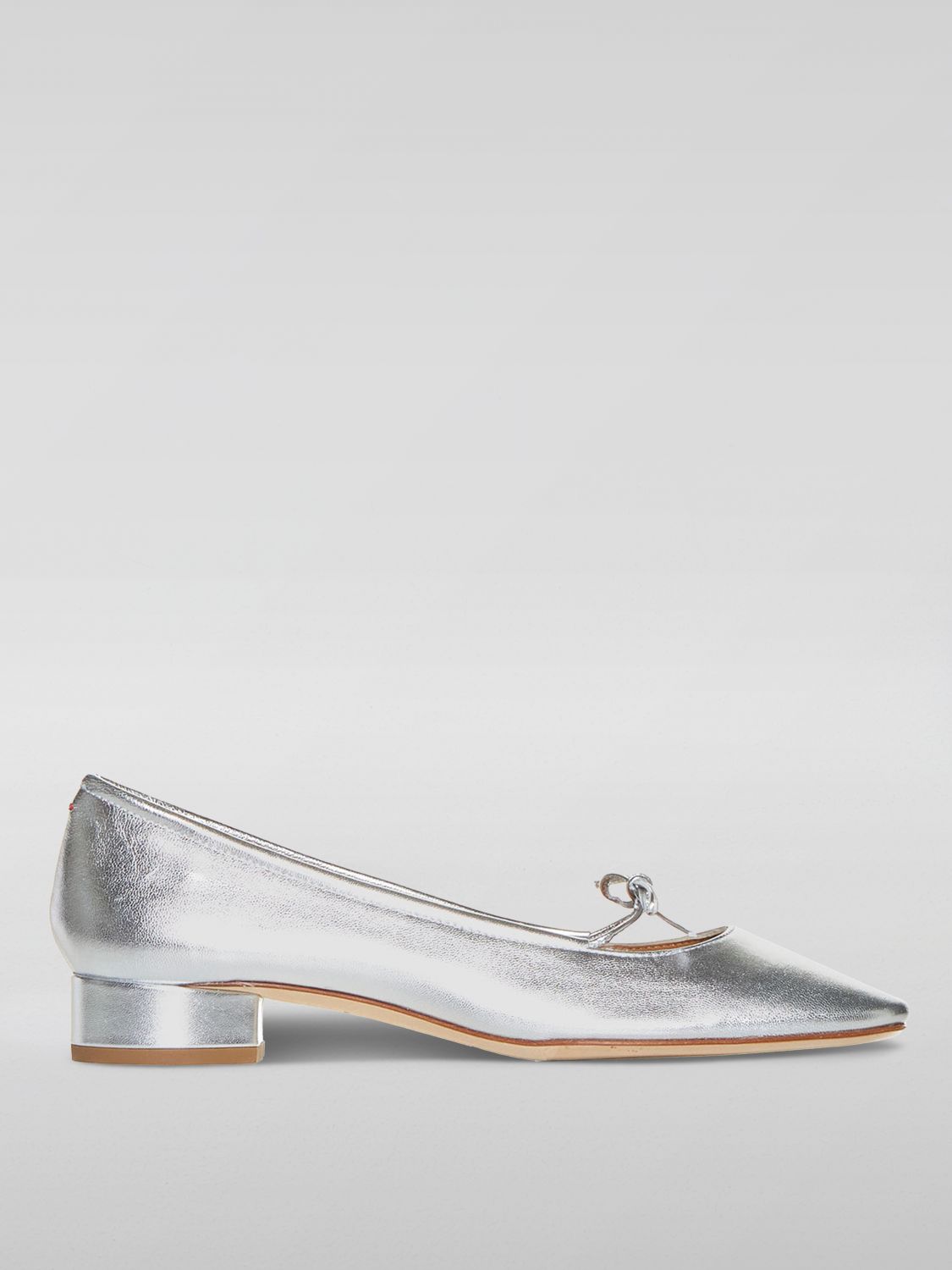 Aeyde Ballet Pumps AEYDE Woman colour Silver