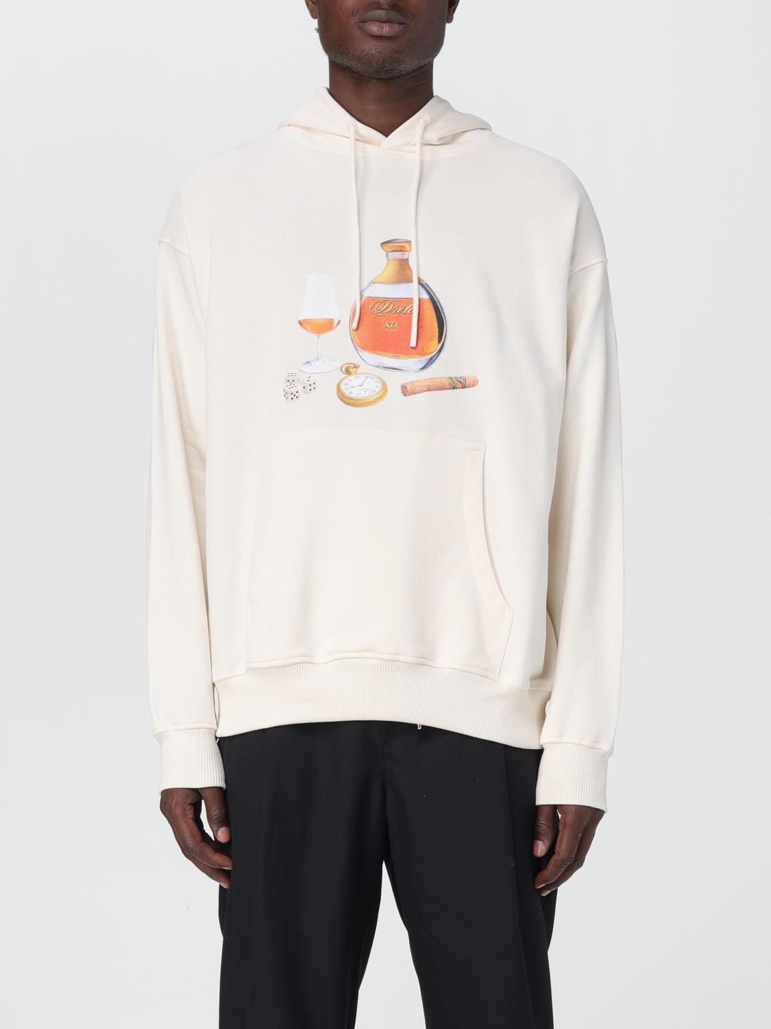 Drôle de Monsieur Sweatshirt DROLE DE MONSIEUR Men colour Cream