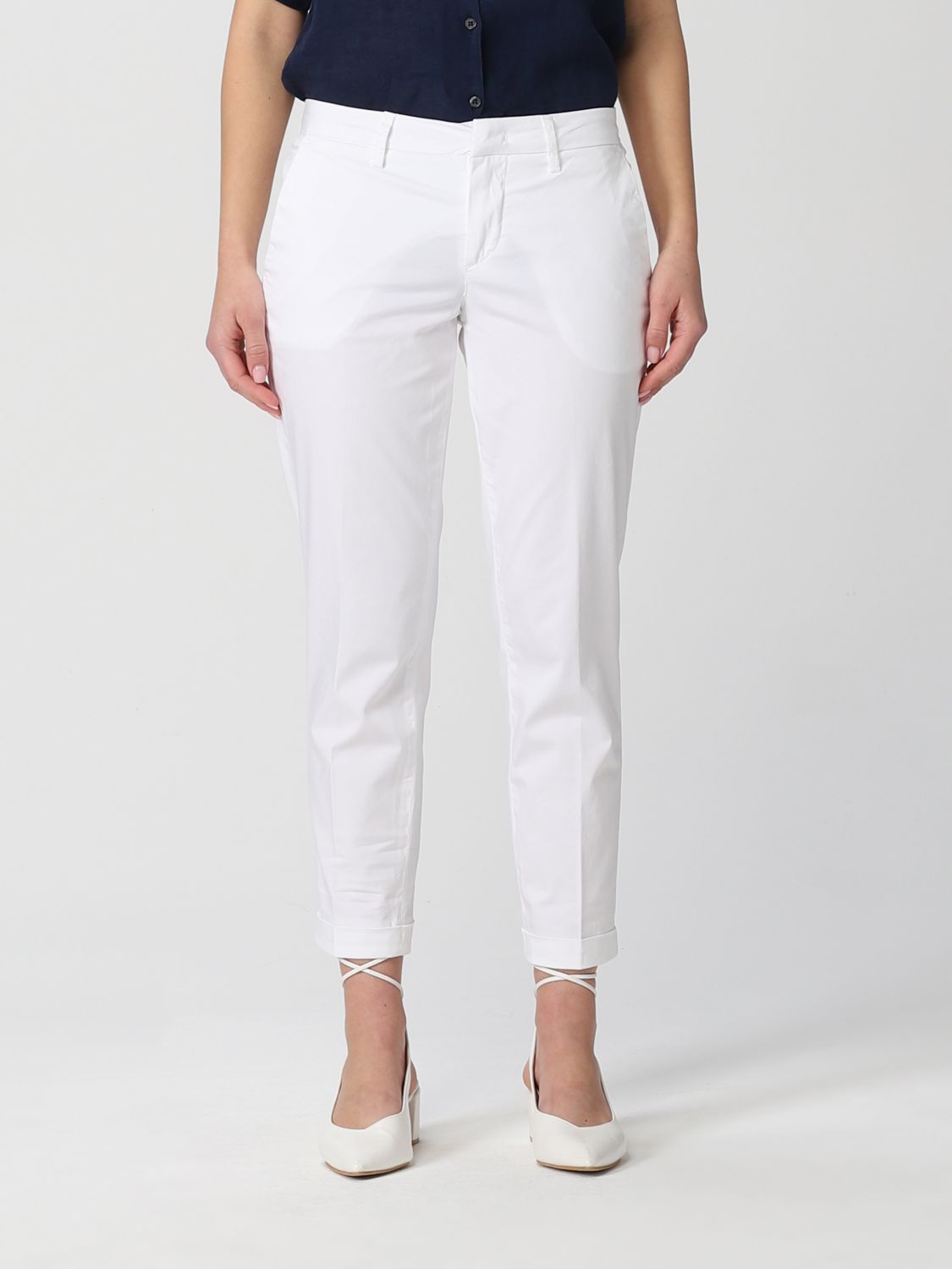 Fay Trousers FAY Woman colour White