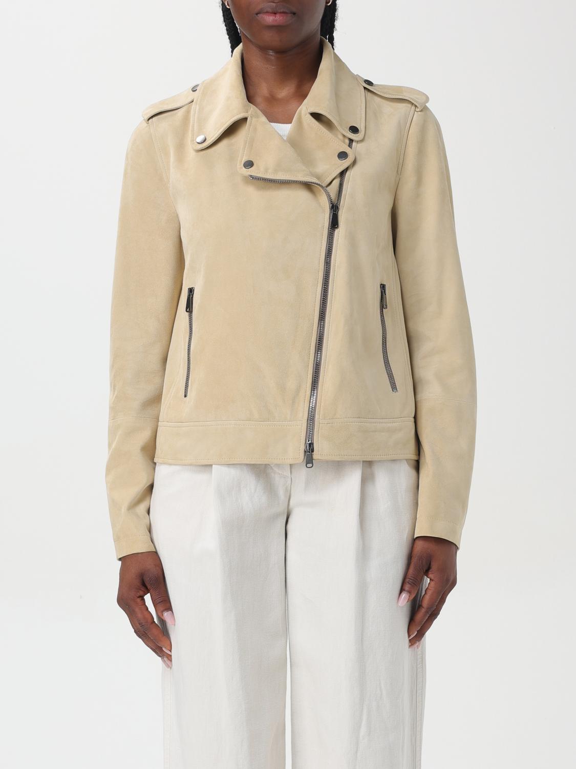 Brunello Cucinelli Jacket BRUNELLO CUCINELLI Woman color Beige