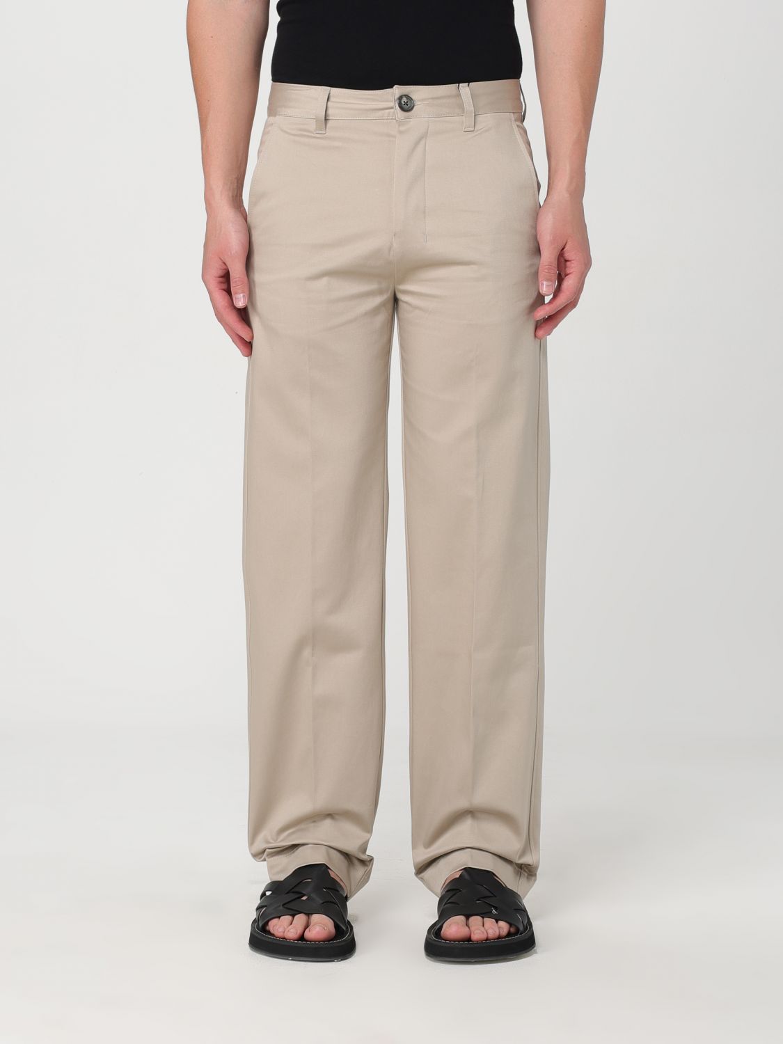 Ami Paris Trousers AMI PARIS Men colour Beige