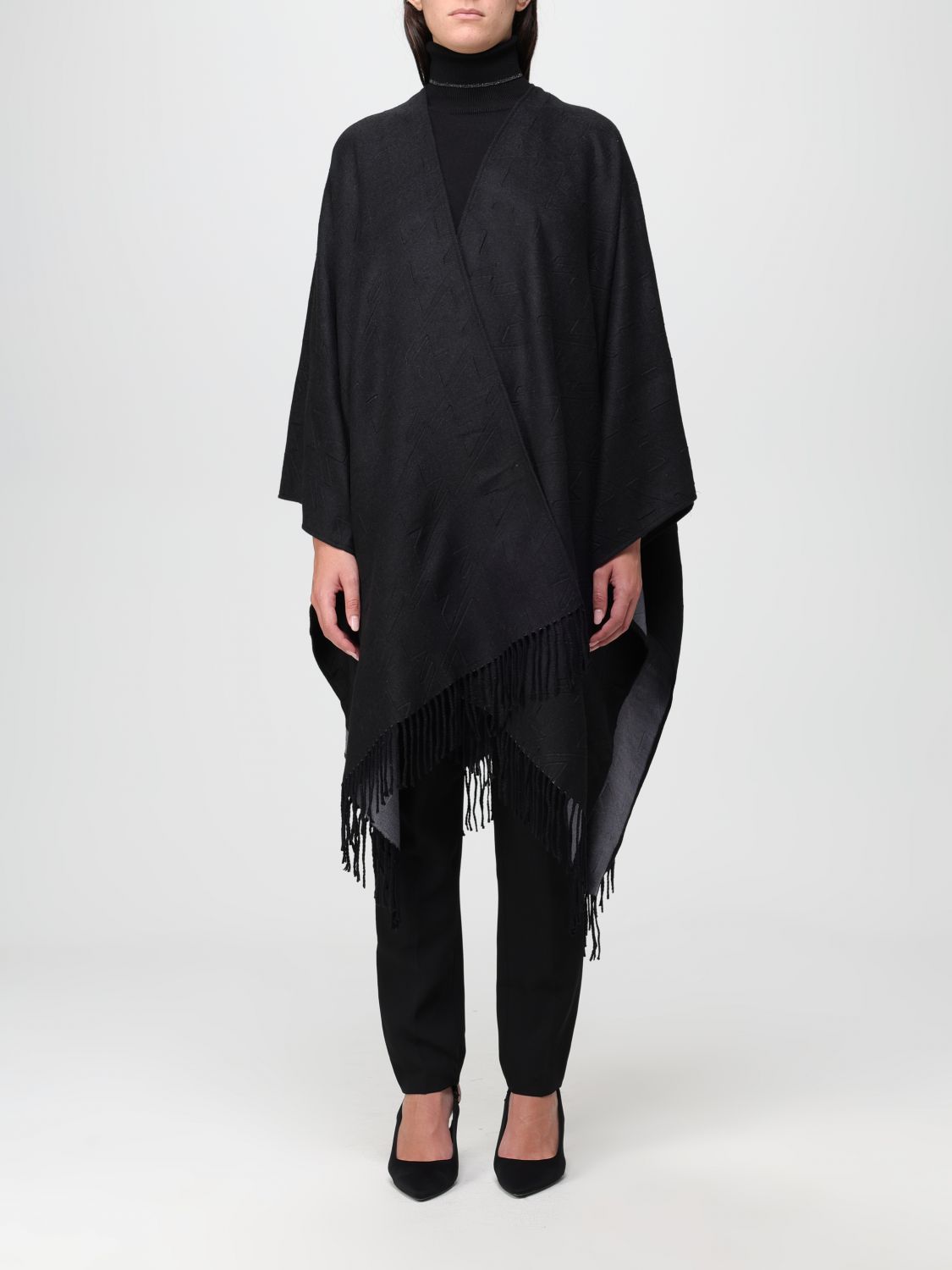 Liu Jo Cloak LIU JO Woman colour Black