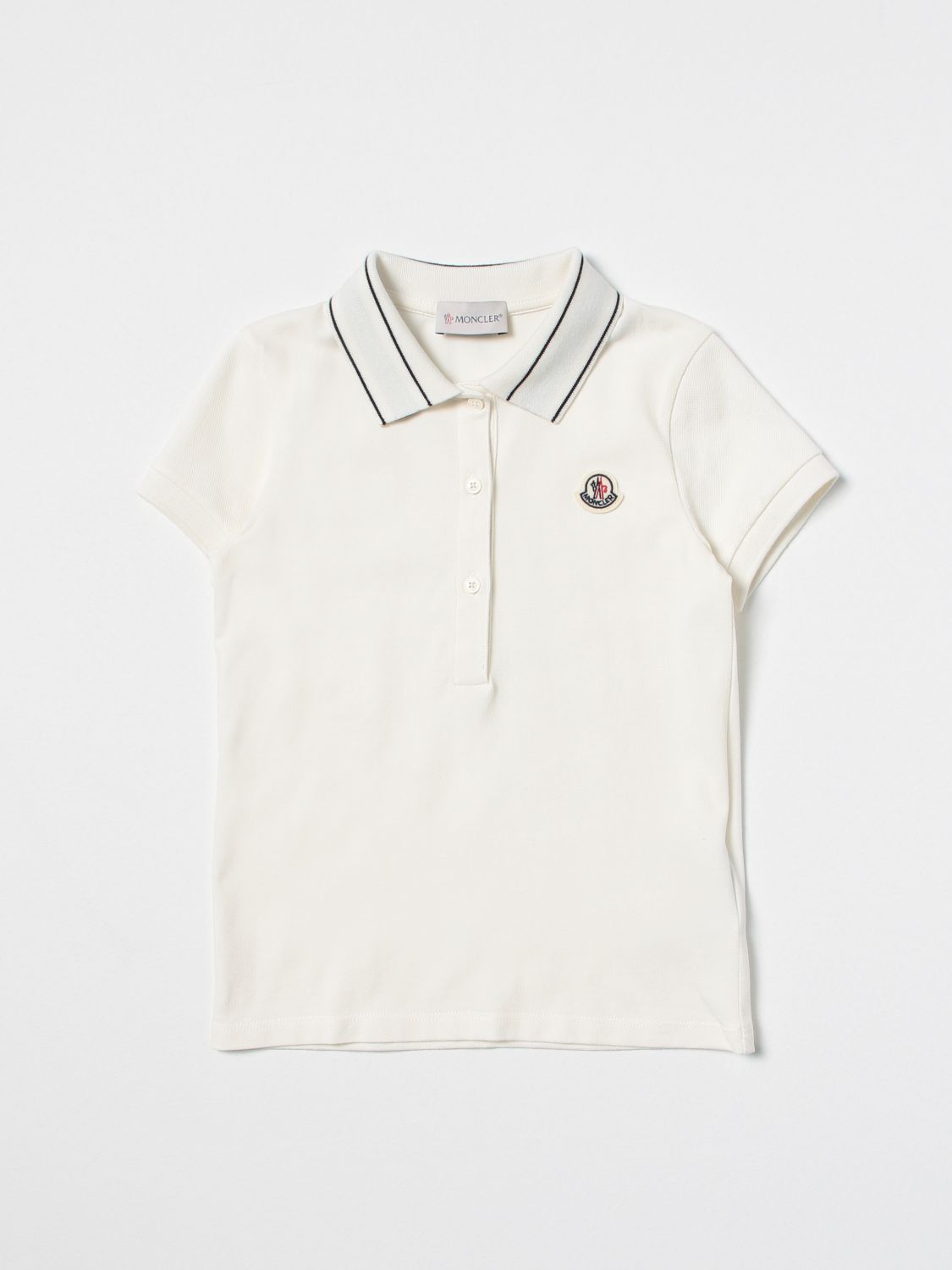 Moncler Polo Shirt MONCLER Kids colour White