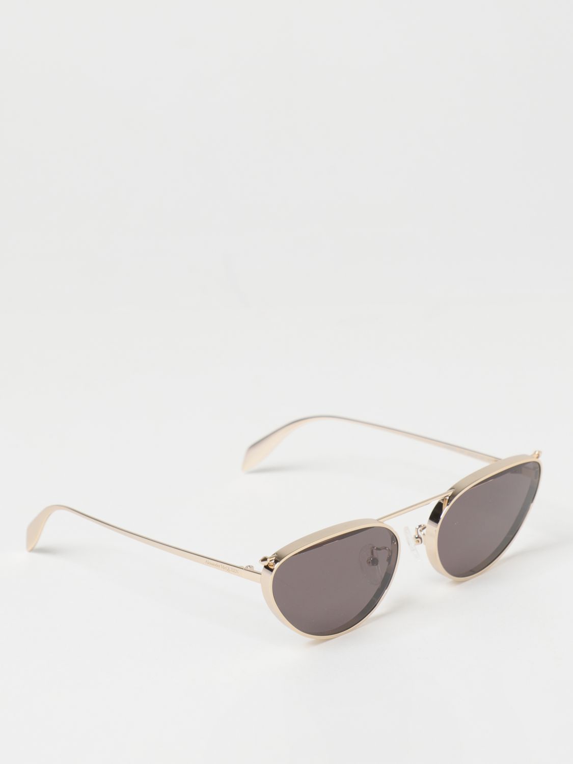 Alexander McQueen Sunglasses ALEXANDER MCQUEEN Woman colour Gold