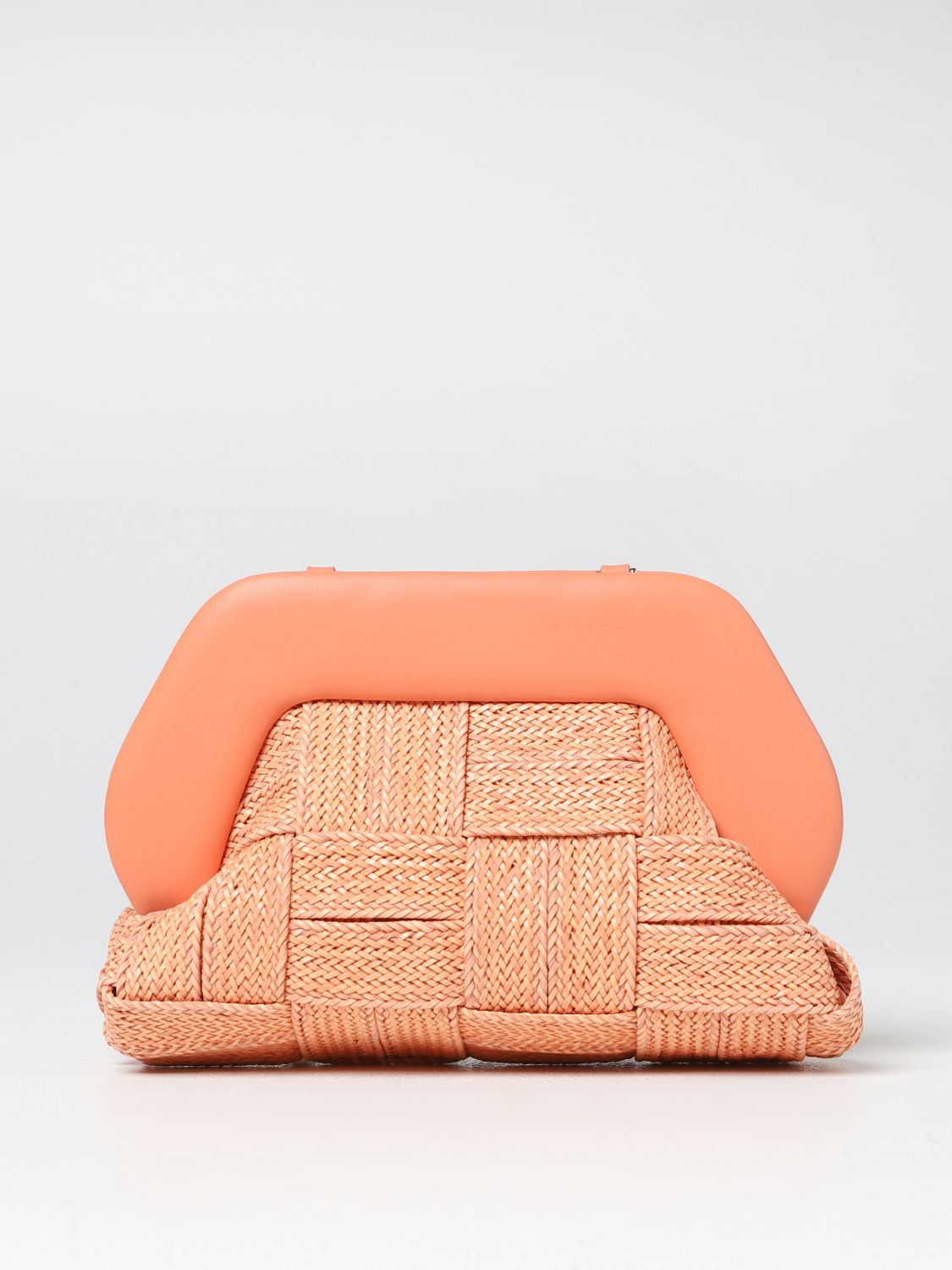 Themoirè Clutch THEMOIRÈ Woman colour Orange