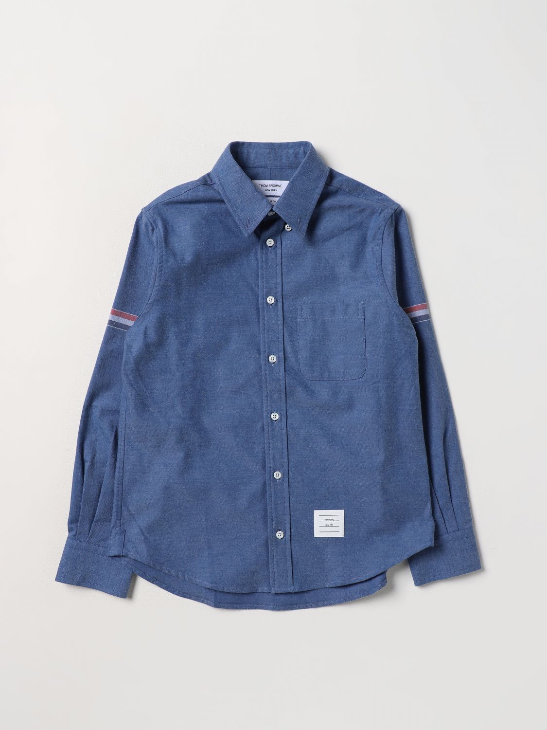 Thom Browne Shirt THOM BROWNE Kids colour Blue