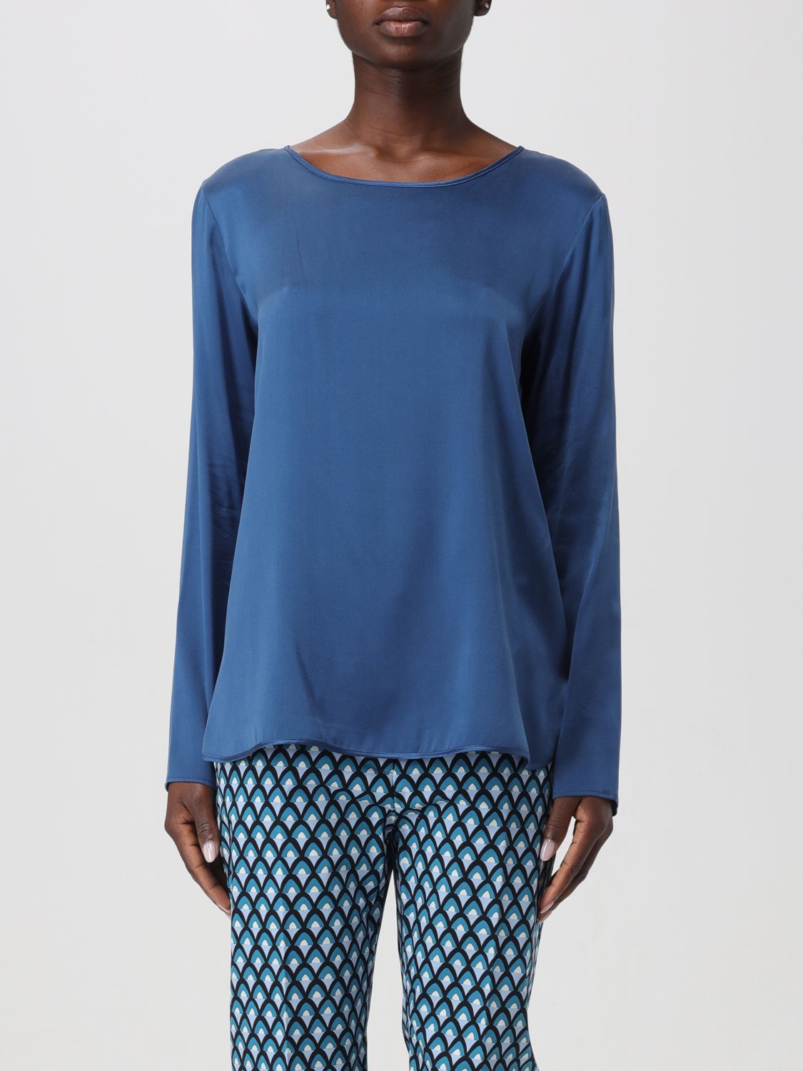 Max Mara Leisure Top MAX MARA LEISURE Woman colour Blue