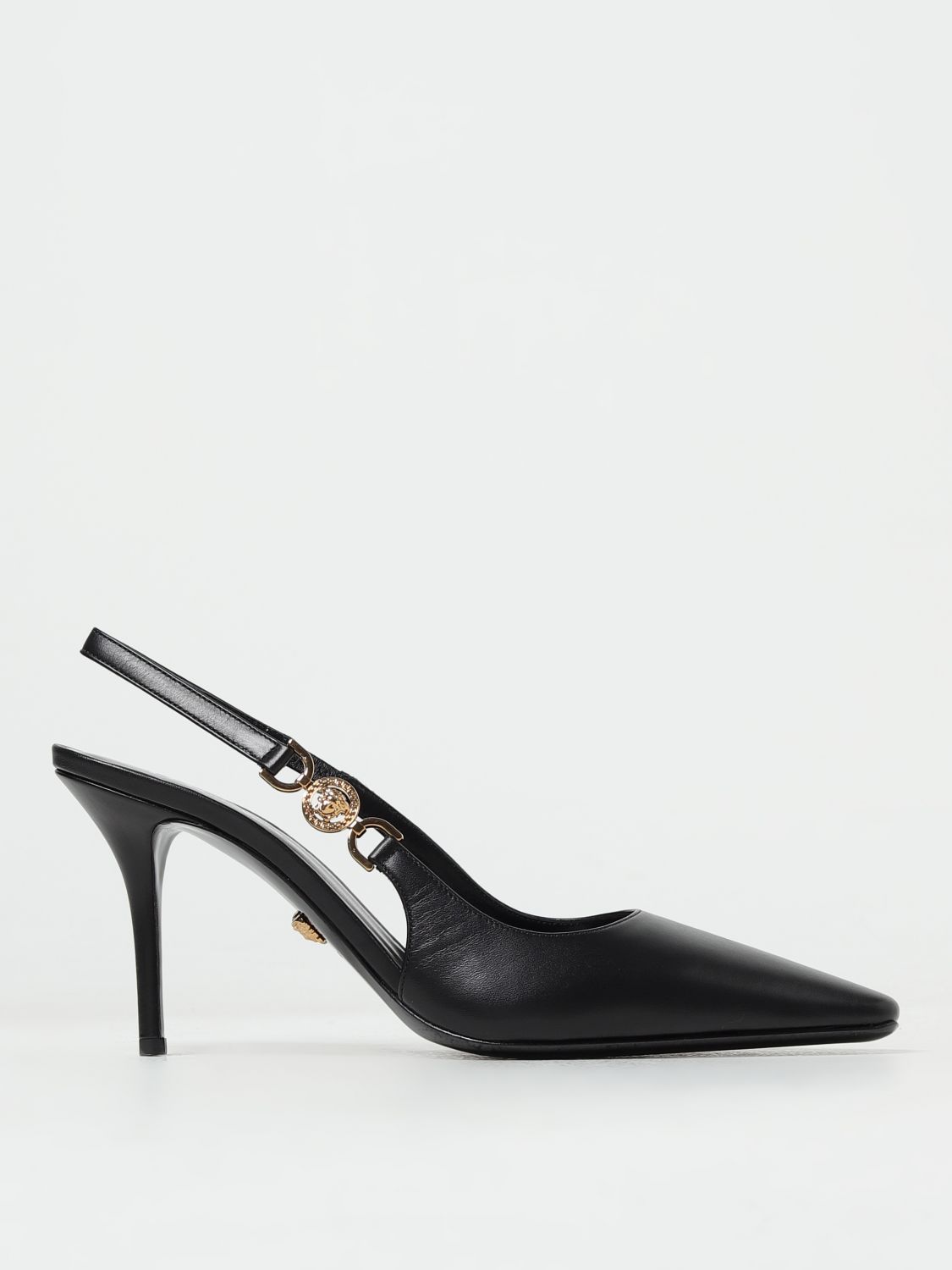 Versace High Heel Shoes VERSACE Woman colour Black