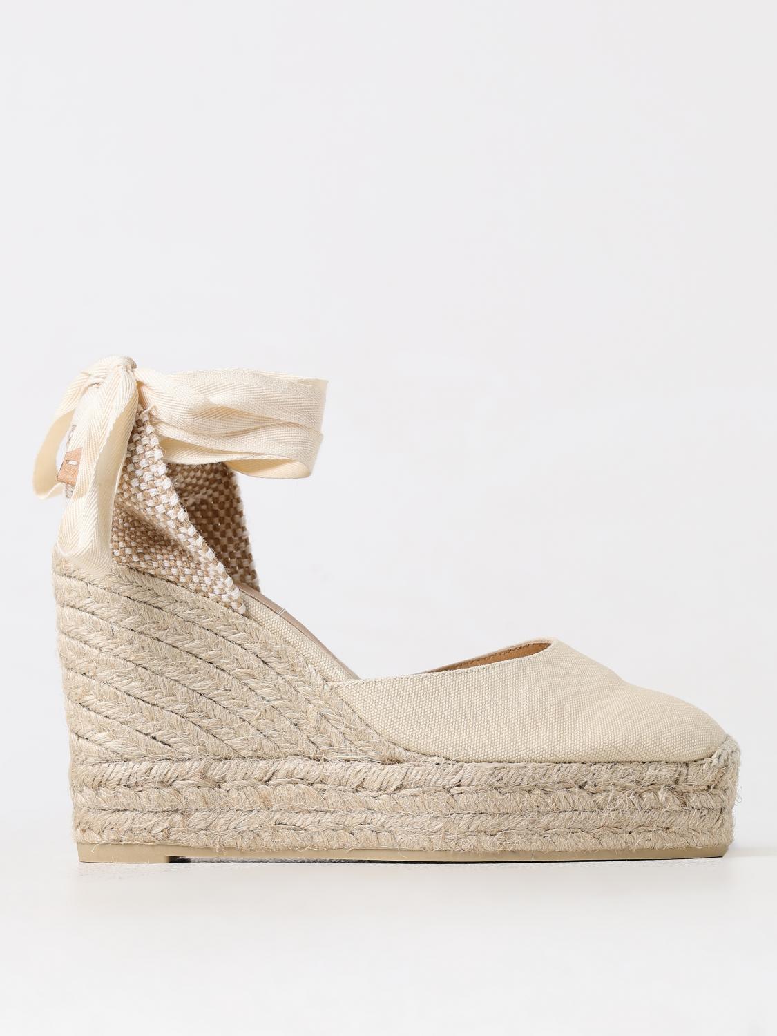 Castañer Wedge Shoes CASTAÑER Woman color Ivory