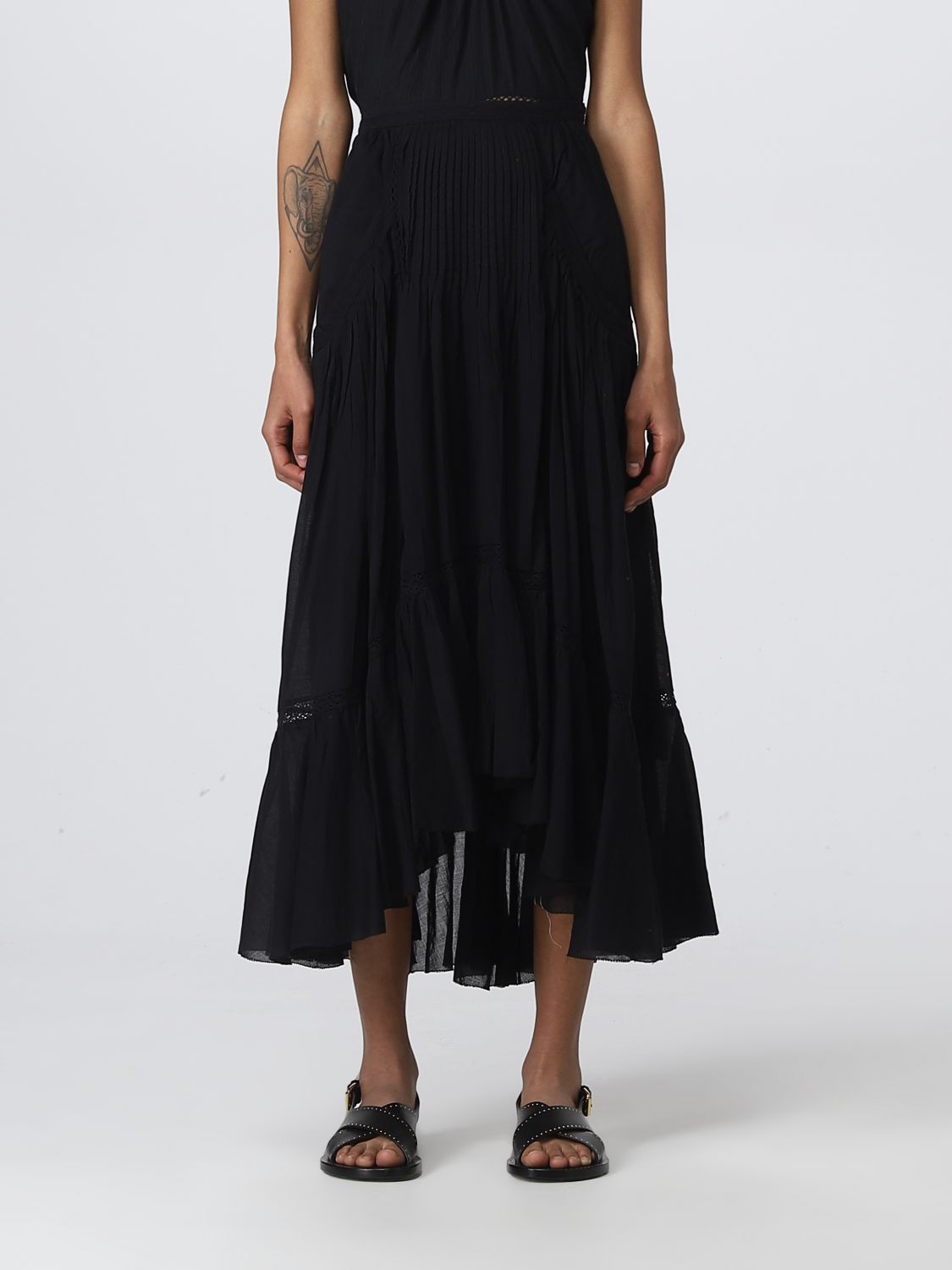 Isabel Marant Étoile Skirt ISABEL MARANT ETOILE Woman colour Black