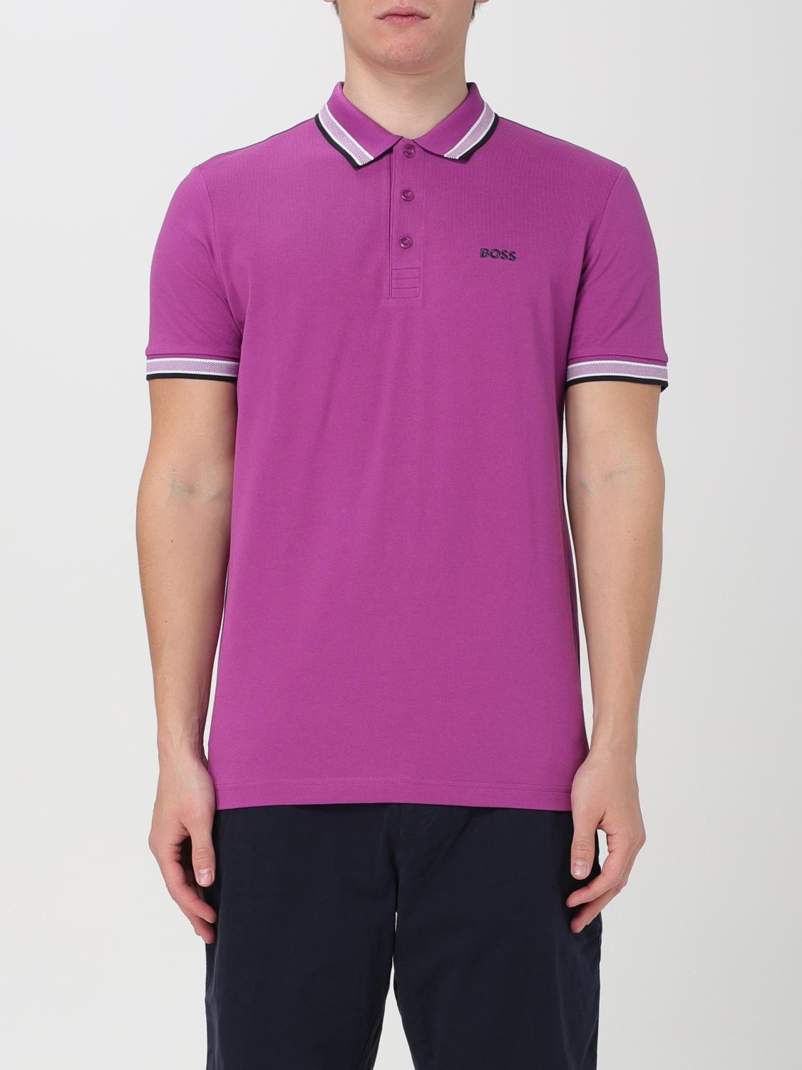 BOSS Polo Shirt BOSS Men colour Cyclamen