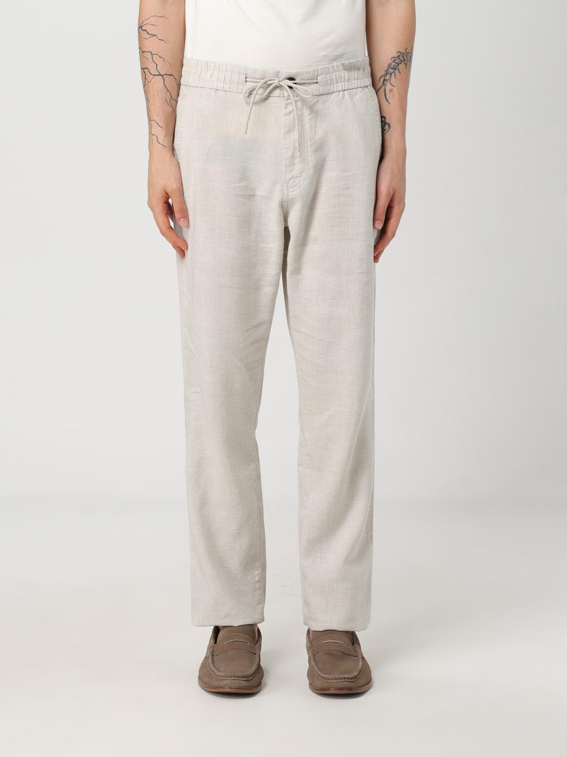 BOSS Pants BOSS Men color Beige