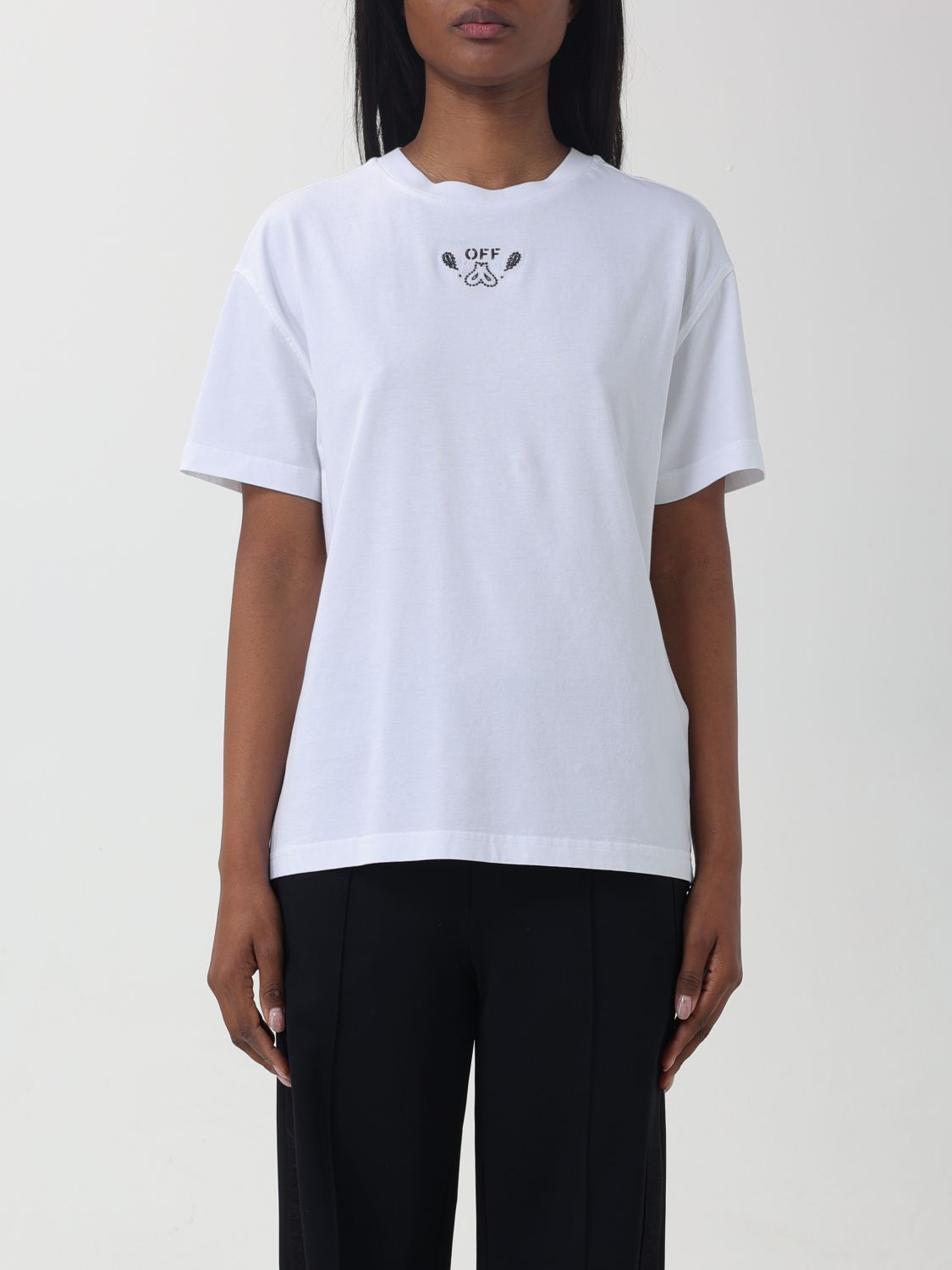 OFF-WHITE T-Shirt OFF-WHITE Woman colour White