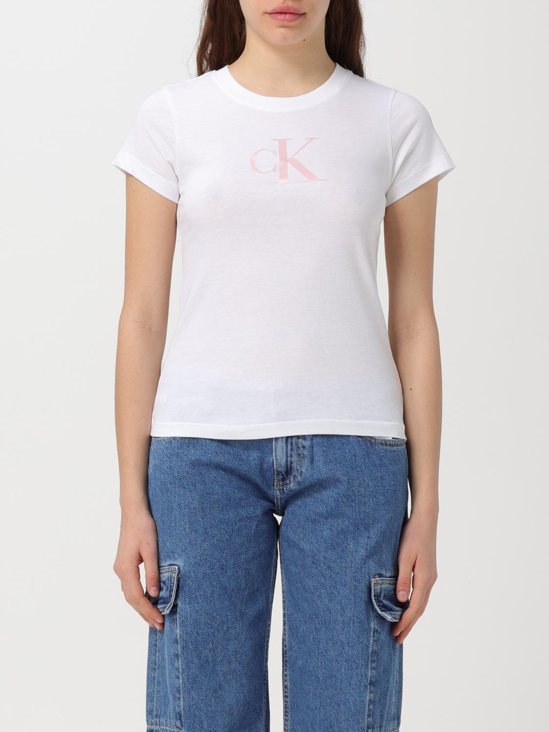 Ck Jeans T-Shirt CK JEANS Woman colour White