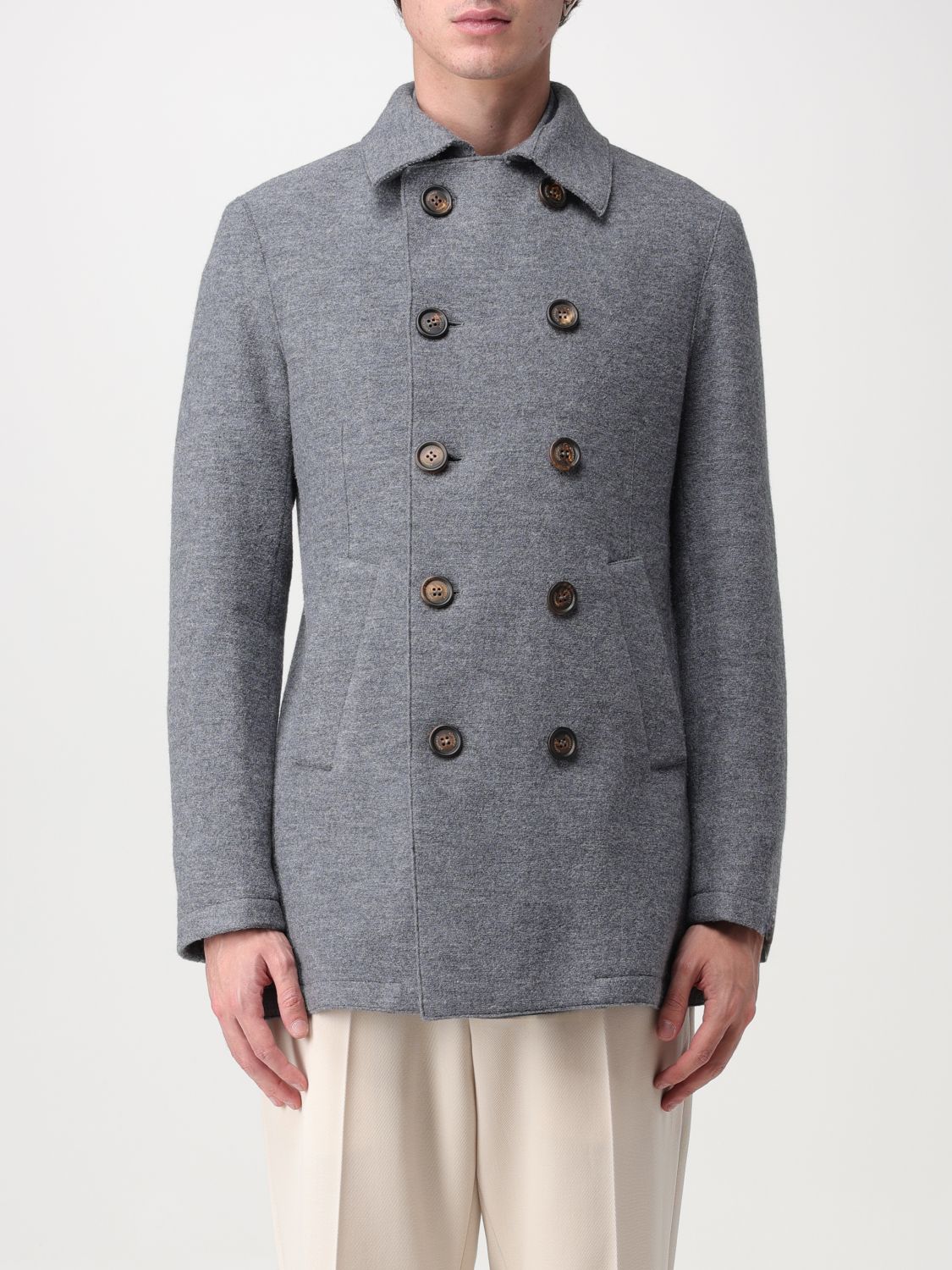 Eleventy Coat ELEVENTY Men colour Grey