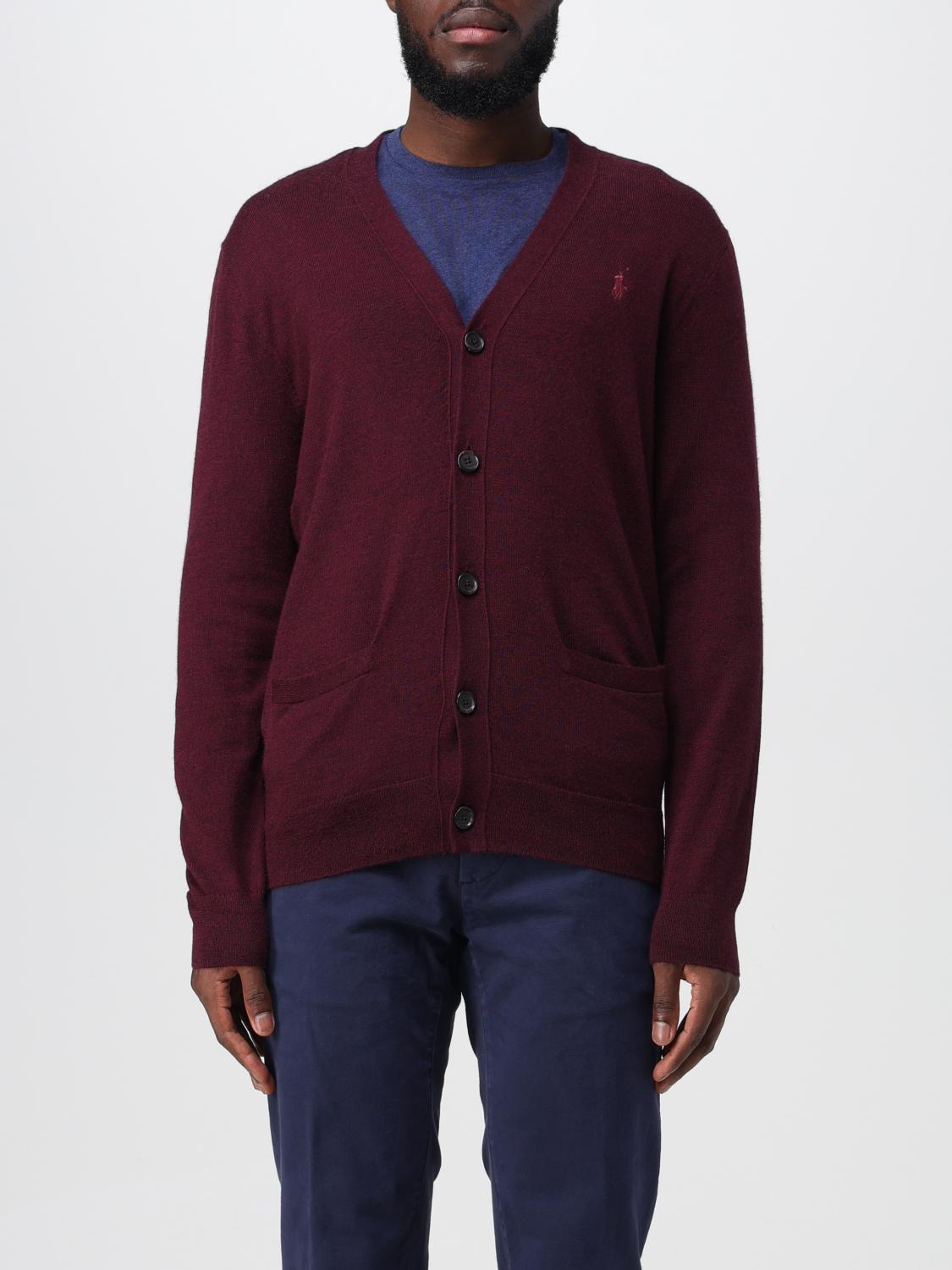 Polo Ralph Lauren Cardigan POLO RALPH LAUREN Men colour Burgundy