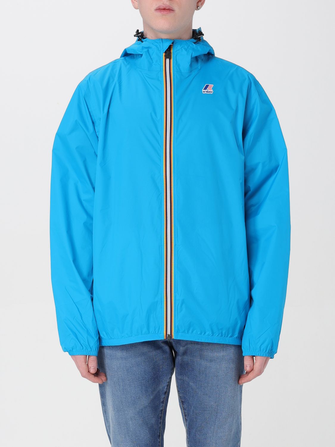 K-Way Jacket K-WAY Men colour Turquoise